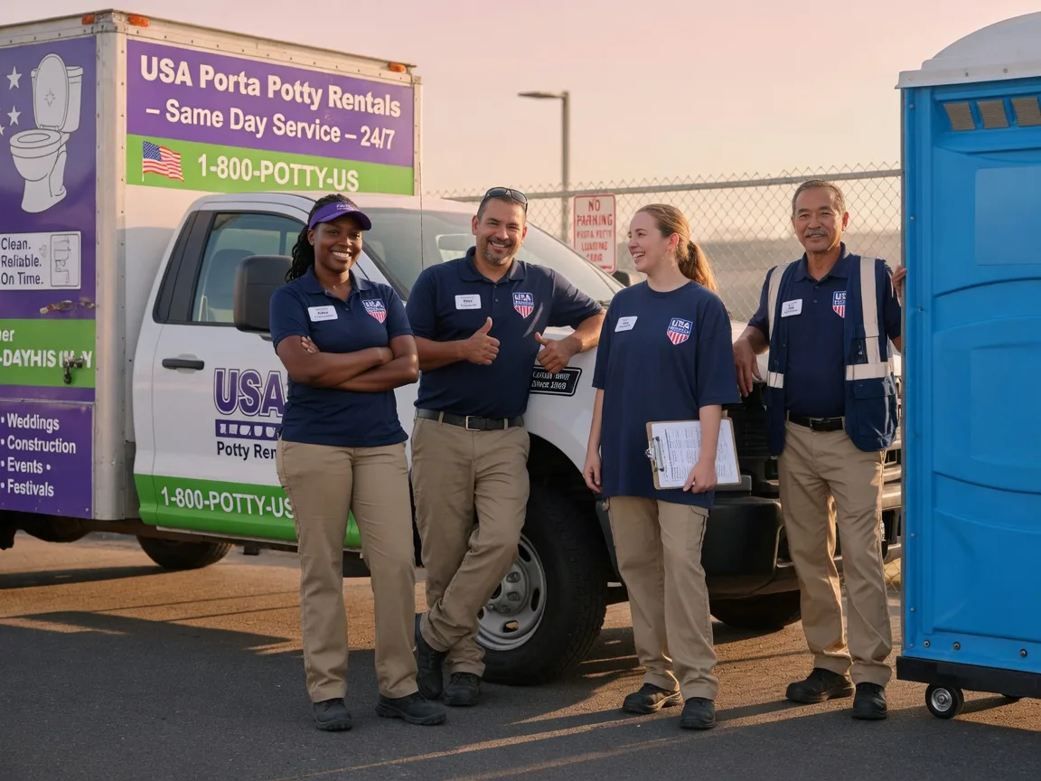Porta Potty Rental company in Meridian, TX